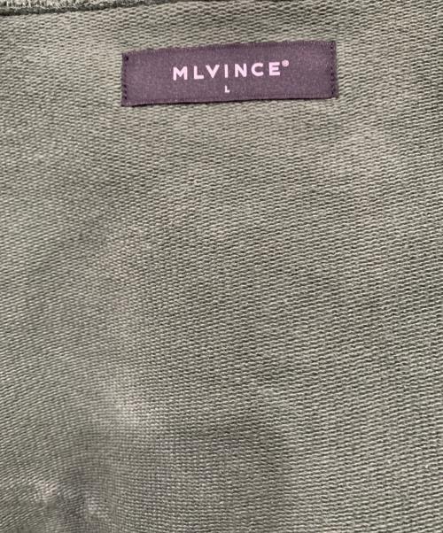 MLVINCE（メルヴィンス）MLVINCE (メルヴィンス) ARMY ラインストーン ジップパーカー グリーン サイズ:SIZE Lの古着・服飾アイテム
