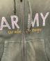 中古・古着 MLVINCE (メルヴィンス) ARMY ラインストーン ジップパーカー グリーン サイズ:SIZE L：13000円