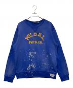 POLO RALPH LAURENポロ・ラルフローレン）の古着「スウェット」｜ブルー