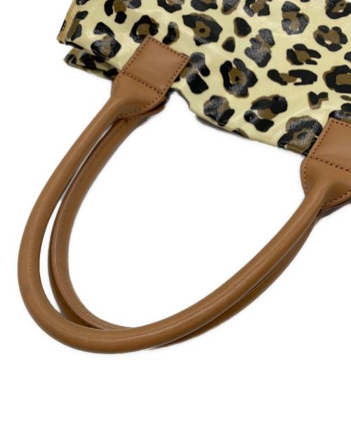TORY BURCH（トリーバーチ）TORY BURCH (トリーバーチ) トートバッグ ベージュ×アイボリー×ブラックの古着・服飾アイテム