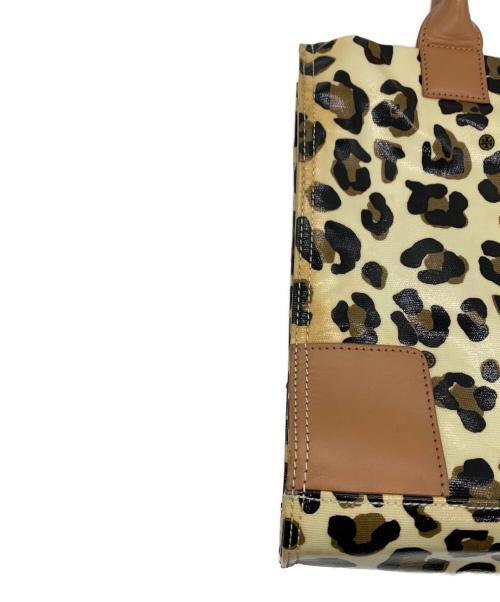 TORY BURCH（トリーバーチ）TORY BURCH (トリーバーチ) トートバッグ ベージュ×アイボリー×ブラックの古着・服飾アイテム