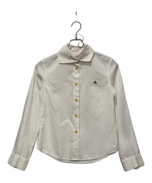 Vivienne Westwood RED LABEL（ヴィヴィアンウエストウッドレッドレーベル）Vivienne Westwood RED LABEL (ヴィヴィアンウエストウッドレッドレーベル) 長袖シャツ ホワイト サイズ:SIZE 1の古着・服飾アイテム