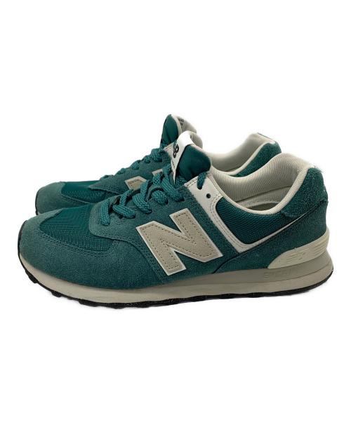 NEW BALANCE（ニューバランス）NEW BALANCE (ニューバランス) スニーカー574 グリーン サイズ: 26cmの古着・服飾アイテム