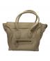 CELINE（セリーヌ）の古着「ラゲージ マイクロ」｜ベージュ