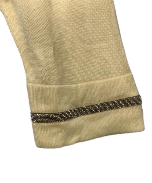 Fabiana Filippi（ファビアナフィリッピ）Fabiana Filippi (ファビアナフィリッピ) 薄手カーディガン アイボリー サイズ:SIZE 42の古着・服飾アイテム