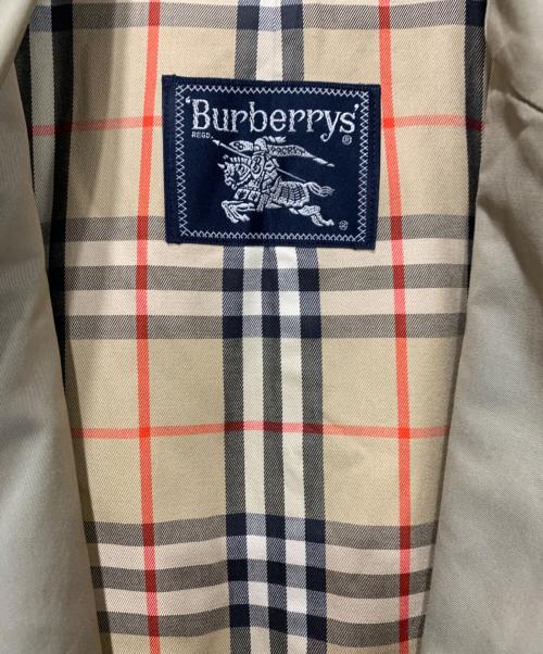 Burberry's（バーバリーズ）Burberry's (バーバリーズ) ステンカラーコート オリーブ サイズ:165/90Aの古着・服飾アイテム