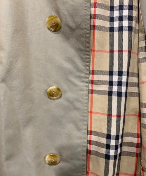 Burberry's（バーバリーズ）Burberry's (バーバリーズ) ステンカラーコート オリーブ サイズ:165/90Aの古着・服飾アイテム