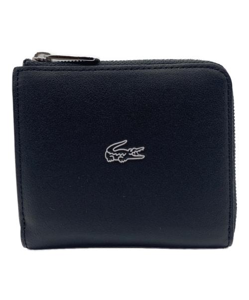 LACOSTE（ラコステ）LACOSTE (ラコステ) 2つ折り財布 ブラックの古着・服飾アイテム