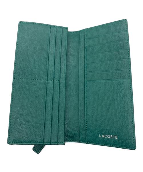 LACOSTE（ラコステ）LACOSTE (ラコステ) 長財布 グリーンの古着・服飾アイテム