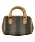 FENDI (フェンディ) ペカン　ショルダーバッグ ブラック×オリーブ：10000円