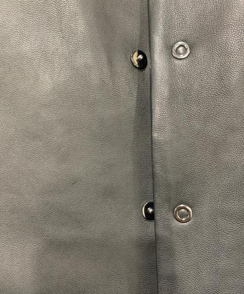 EDIFICE（エディフィス）EDIFICE (エディフィス) レザージャケット ブラック サイズ:SIZE Mの古着・服飾アイテム
