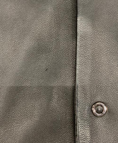 EDIFICE（エディフィス）EDIFICE (エディフィス) レザージャケット ブラック サイズ:SIZE Mの古着・服飾アイテム