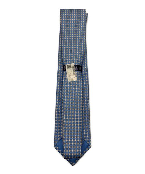 HERMES（エルメス）HERMES (エルメス) CRAVATE TWILL TIE 8 スカイブルー サイズ:表記無しの古着・服飾アイテム