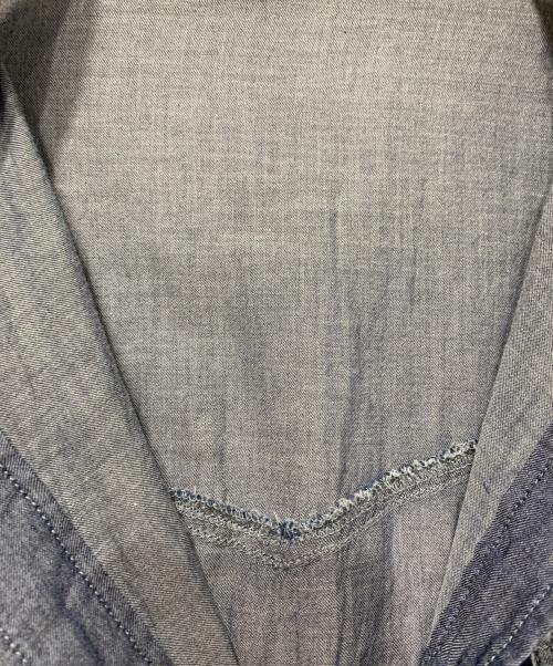 BEARDSLEY（ビアズリー）BEARDSLEY (ビアズリー) 長袖シャツ ブルー サイズ:Freeの古着・服飾アイテム