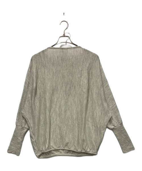 BEARDSLEY（ビアズリー）BEARDSLEY (ビアズリー) 薄手ニット グレー サイズ:Freeの古着・服飾アイテム