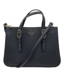 Kate Spade（ケイトスペード）の古着「2WAYショルダーバッグ」｜ブラック