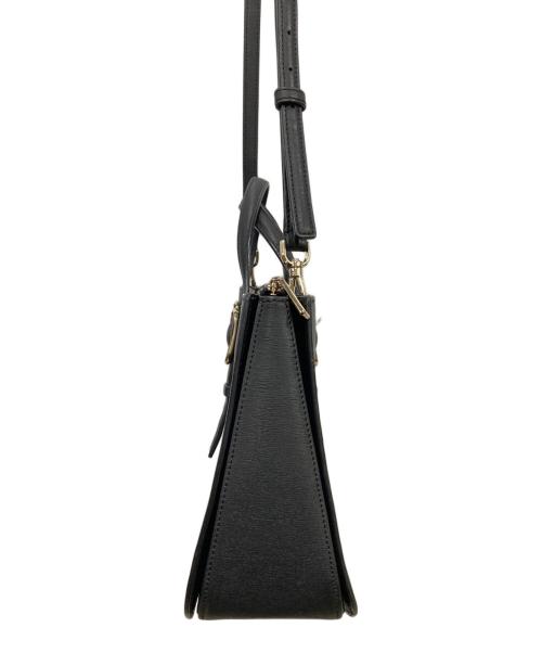 Kate Spade（ケイトスペード）Kate Spade (ケイトスペード) 2WAYショルダーバッグ ブラックの古着・服飾アイテム