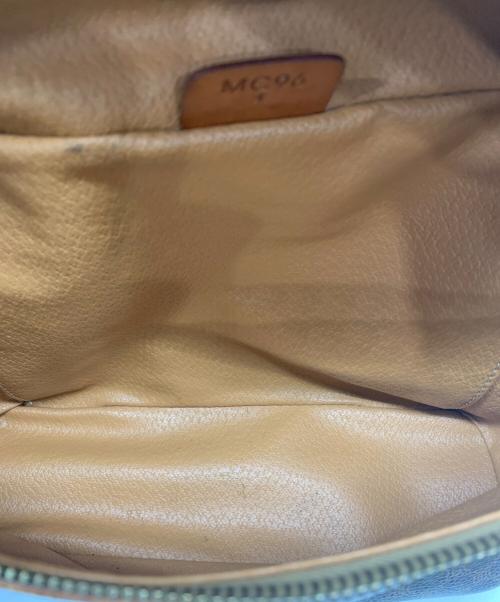 CELINE（セリーヌ）CELINE (セリーヌ) マカダム　バニティバッグ ブラウンの古着・服飾アイテム