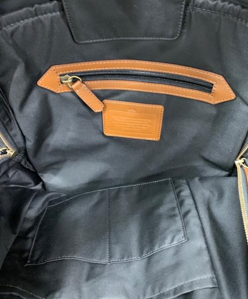 COACH（コーチ）COACH (コーチ) レザーリュック ブラウンの古着・服飾アイテム