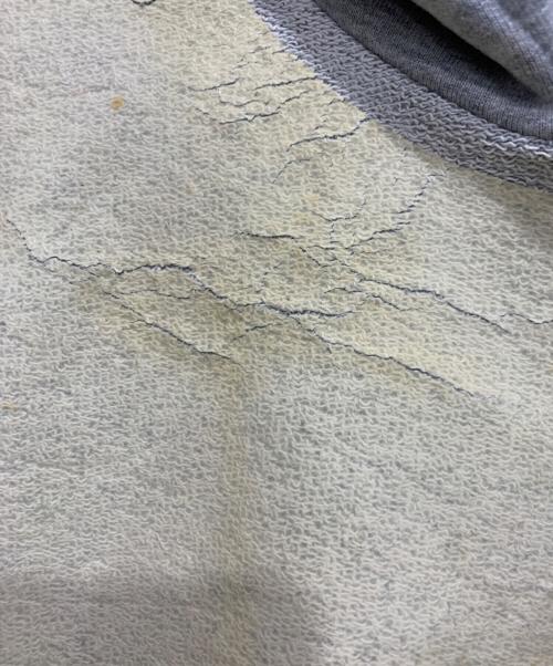 BALENCIAGA（バレンシアガ）BALENCIAGA (バレンシアガ) プルオーバーパーカー ベージュ×グレー サイズ:Sの古着・服飾アイテム