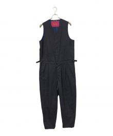 UNITED ARROWS & SONS（ユナイテッドアローズ＆サンズ）の古着「ジャンパースーツ」｜ネイビー