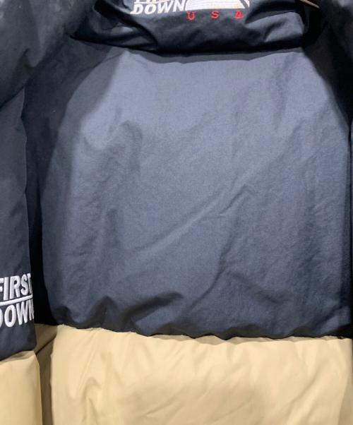 FIRST DOWN（ファーストダウン）FIRST DOWN (ファーストダウン) ダウンジャケット ブラック サイズ:SIZE Mの古着・服飾アイテム