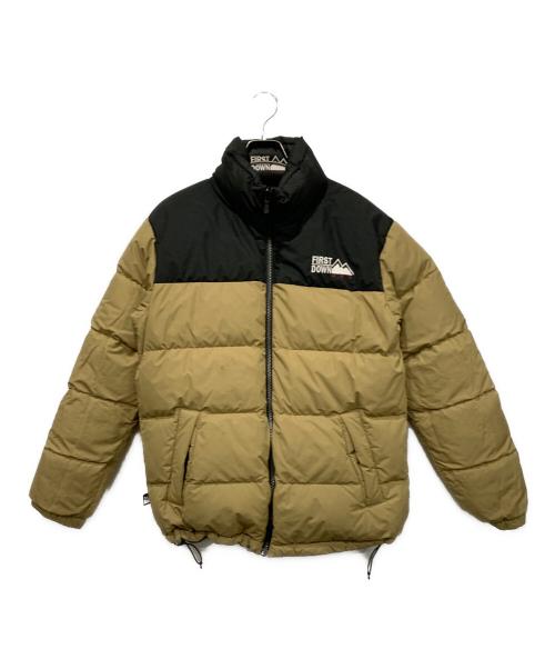 FIRST DOWN（ファーストダウン）FIRST DOWN (ファーストダウン) ダウンジャケット ブラック サイズ:SIZE Mの古着・服飾アイテム