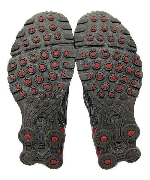NIKE（ナイキ）NIKE (ナイキ) Nike Shox Ride 2 グレー×レッド サイズ:28cmの古着・服飾アイテム