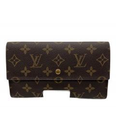 中古・古着通販】LOUIS VUITTON (ルイ ヴィトン) 3つ折り財布 ブラウン