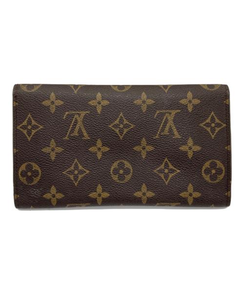 LOUIS VUITTON（ルイ ヴィトン）LOUIS VUITTON (ルイ ヴィトン) 3つ折り財布 ブラウンの古着・服飾アイテム
