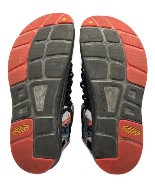 KEEN（キーン）KEEN (キーン) JERRY GARCIA (ジェリーガルシア) サンダル ブラック×レッド サイズ:27.5cmの古着・服飾アイテム