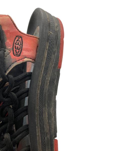 KEEN（キーン）KEEN (キーン) JERRY GARCIA (ジェリーガルシア) サンダル ブラック×レッド サイズ:27.5cmの古着・服飾アイテム
