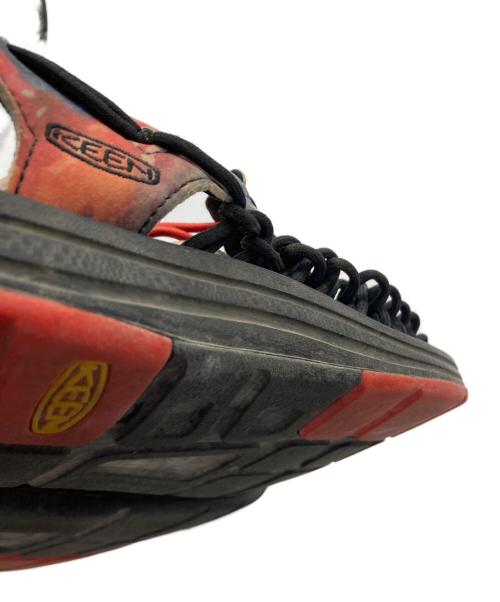 KEEN（キーン）KEEN (キーン) JERRY GARCIA (ジェリーガルシア) サンダル ブラック×レッド サイズ:27.5cmの古着・服飾アイテム