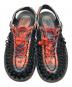 中古・古着 KEEN (キーン) JERRY GARCIA (ジェリーガルシア) サンダル ブラック×レッド サイズ:27.5cm：5000円