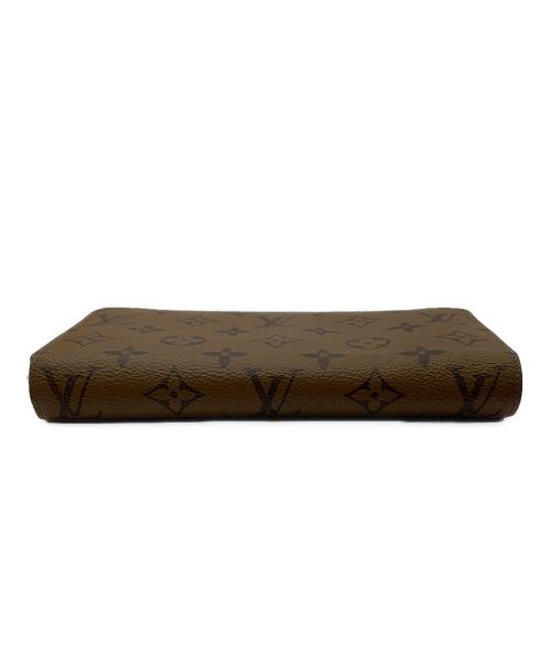 LOUIS VUITTON（ルイ ヴィトン）LOUIS VUITTON (ルイ ヴィトン) モノグラム・リバース	ジッピー ウォレット ブラウンの古着・服飾アイテム