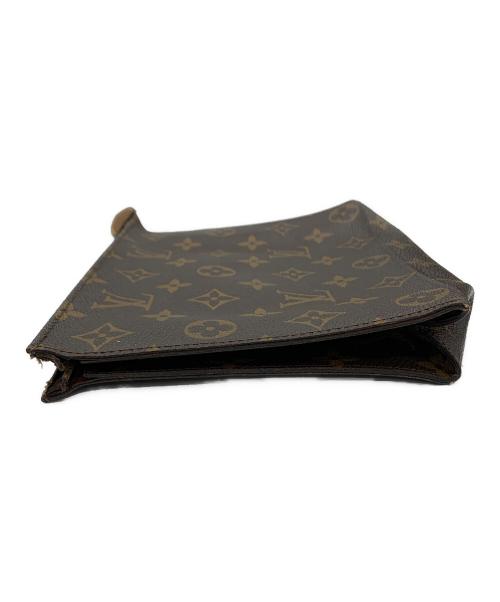 LOUIS VUITTON（ルイ ヴィトン）LOUIS VUITTON (ルイ ヴィトン) モノグラム　ポシェットトワレット19 ブラウンの古着・服飾アイテム