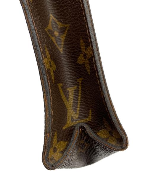 LOUIS VUITTON（ルイ ヴィトン）LOUIS VUITTON (ルイ ヴィトン) モノグラム　ポシェットトワレット19 ブラウンの古着・服飾アイテム