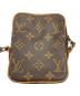 LOUIS VUITTON (ルイ ヴィトン) モノグラム　ミニダヌーブ ブラウン：25000円