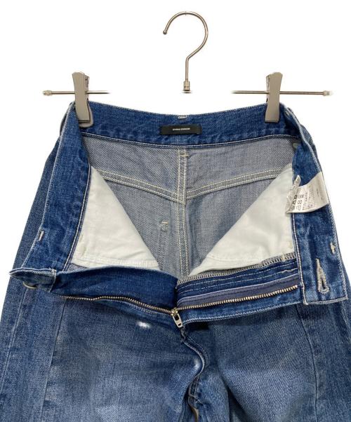 JOURNAL STANDARD（ジャーナルスタンダード）JOURNAL STANDARD (ジャーナルスタンダード) デニムブロッキングコクーンパンツ ブルー サイズ:38の古着・服飾アイテム