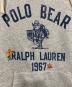 中古・古着 POLO COUNTRY (ポロカントリー) ポロベアフリース後付けパーカー グレー サイズ:SIZE S：20000円