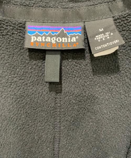 Patagonia（パタゴニア）Patagonia (パタゴニア) シンチラフリースジャケット ブラック サイズ:SIZE Mの古着・服飾アイテム