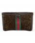 GUCCI (グッチ) クラッチバッグ ブラウン：5000円