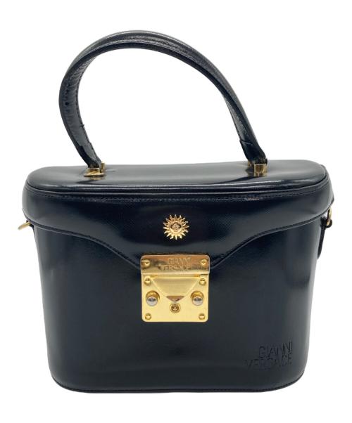 GIANNI VERSACE（ジャンニ・ヴェルサーチ）GIANNI VERSACE (ジャンニ・ヴェルサーチ) バニティポーチ ブラックの古着・服飾アイテム