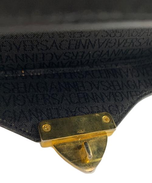 GIANNI VERSACE（ジャンニ・ヴェルサーチ）GIANNI VERSACE (ジャンニ・ヴェルサーチ) バニティポーチ ブラックの古着・服飾アイテム