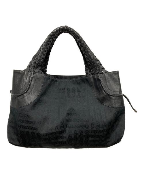 Salvatore Ferragamo（サルヴァトーレ フェラガモ）Salvatore Ferragamo (サルヴァトーレ フェラガモ) トートバッグ ブラックの古着・服飾アイテム