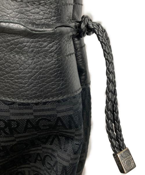 Salvatore Ferragamo（サルヴァトーレ フェラガモ）Salvatore Ferragamo (サルヴァトーレ フェラガモ) トートバッグ ブラックの古着・服飾アイテム