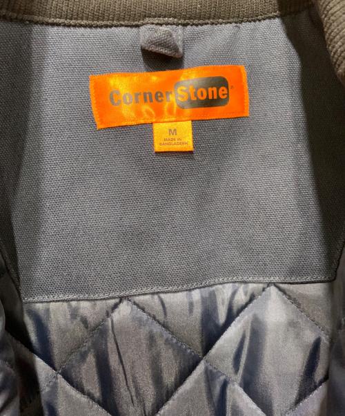 CORNERSTONE（コーナーストーン）CORNERSTONE (コーナーストーン) ダッククロスジャケット ネイビー サイズ:SIZE Mの古着・服飾アイテム