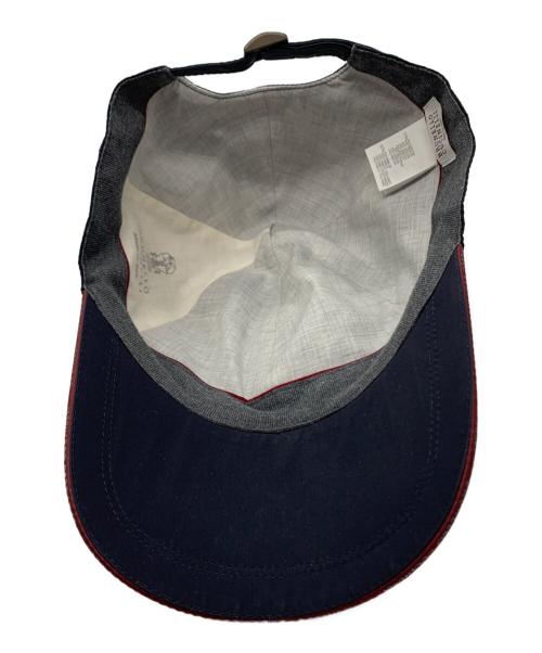 BRUNELLO CUCINELLI（ブルネロクチネリ）BRUNELLO CUCINELLI (ブルネロクチネリ) キャップ サイズ:Ｍサイズの古着・服飾アイテム