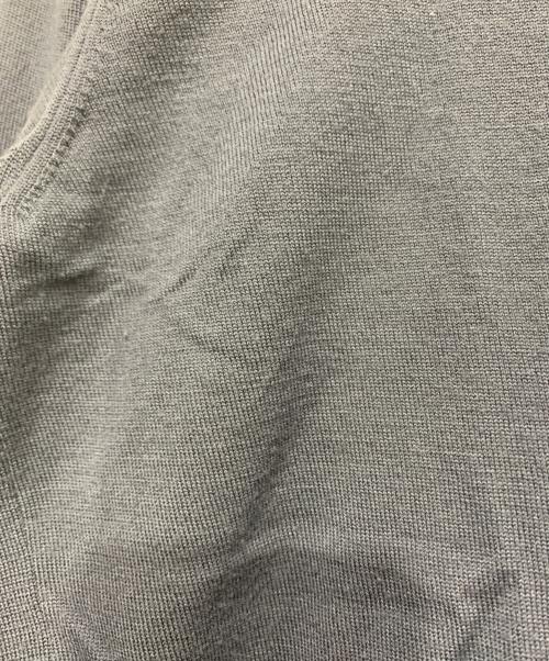 HERMES（エルメス）HERMES (エルメス) 薄手ニット グレー サイズ:SIZE Lの古着・服飾アイテム