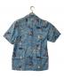 TOMMY BAHAMA (トミーバハマ) アロハシャツ ブルー サイズ:Lサイズ：4000円